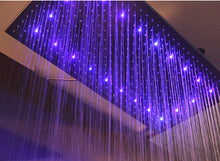 LED Stainless Steel Rainfall Shower