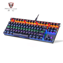 MOTOSPEED K83 Dual-mode Bluetooth & Wired Mechanical Keyboard  | LED 87 Keys, Windows iOS Android