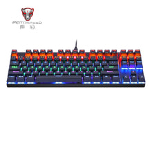 MOTOSPEED K83 Dual-mode Bluetooth & Wired Mechanical Keyboard  | LED 87 Keys, Windows iOS Android