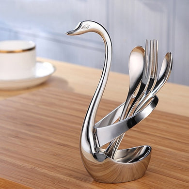 Swan Cutlery Holder - Tech Haul