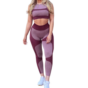 Red Womens Sport Leggings - Tech Haul